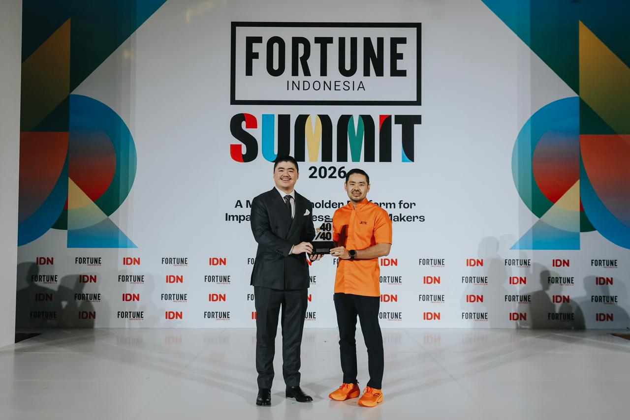 KEBANGGAAN: Pria kelahiran Samarinda, Jhonny Thio Doran, CEO JETE, masuk daftar Fortune Indonesia 40 Under 40 tahun ini yang menyoroti tokoh muda berpengaruh di berbagai sektor bisnis dan industri kre