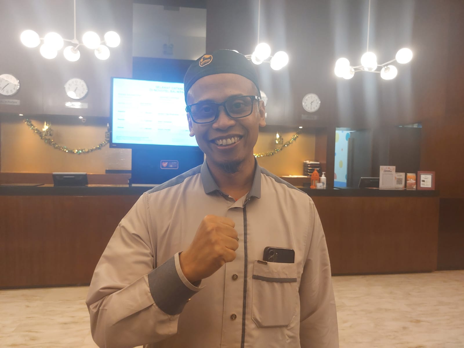 Dokter Saraf RS Pertamina Balikpapan, dr Fajar Rudy Qimindra. 