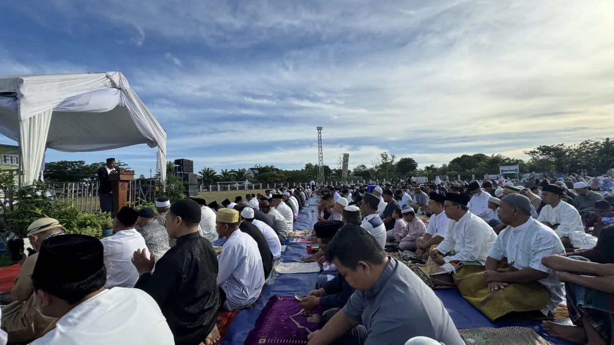 TENTUKAN LOKASI: PDM Bontang menetapkan lima lokasi untuk pelaksanaan Salat Idulfitri 1447 H pada 20 Maret mendatang. 