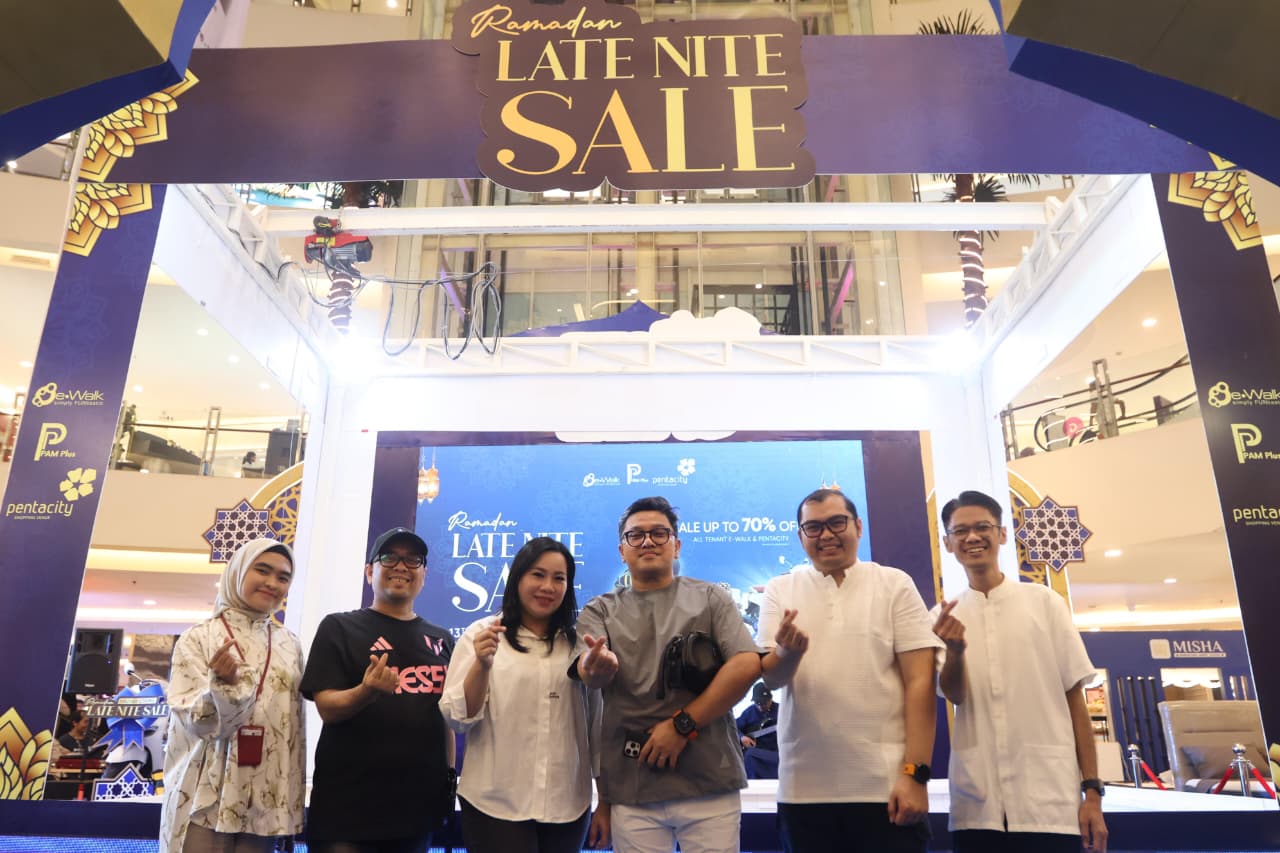 Manajemen mal e-Walk dan Pentacity target peningkatan jumlah peserta.  &nbsp;