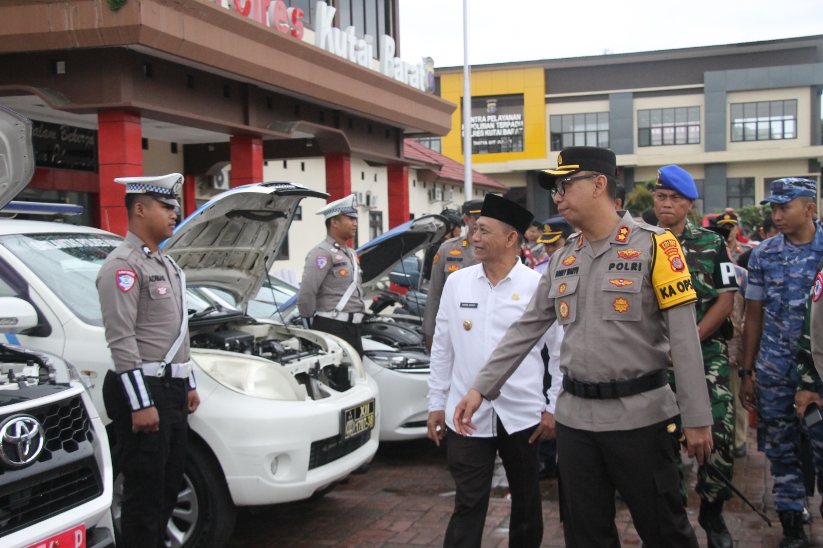 Polres Kubar menggelar Operasi Ketupat Mahakam 2026.