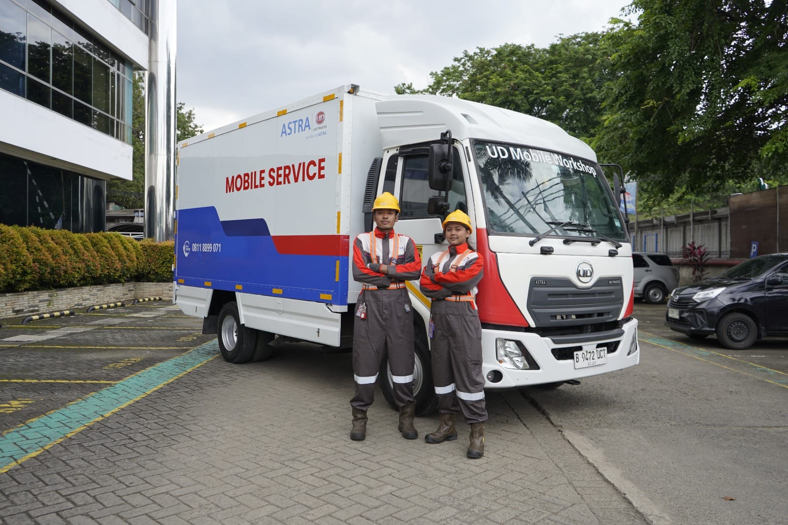 DISTRIBUSI: Astra UD Trucks menghadirkan layanan UD 24/7 Technical Assistance dan UD 24/7 Emergency Service yang dapat diakses kapan saja oleh pelanggan selama periode 17-28 Maret 2026.