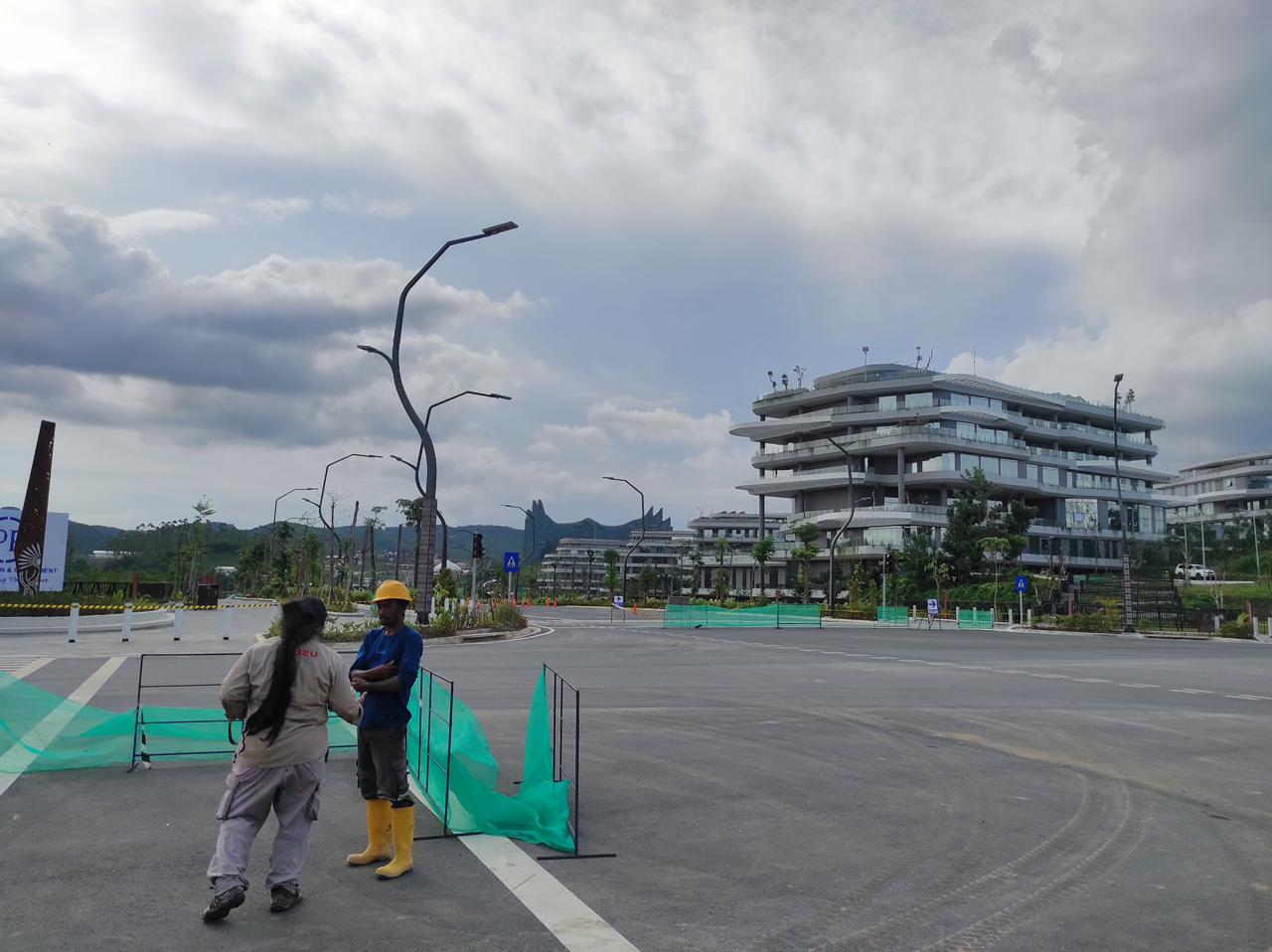 Penurunan kinerja konstruksi sejalan dengan realisasi anggaran pembangunan IKN yang turun 62,81 persen yoy dibandingkan triwulan IV 2024.  