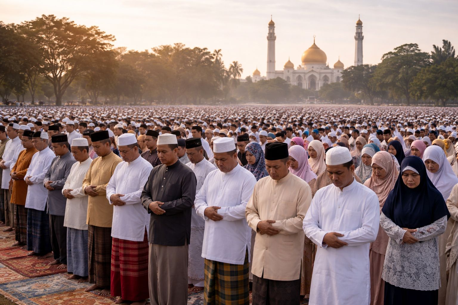 Ilustrasi salad idul fitri 2026.