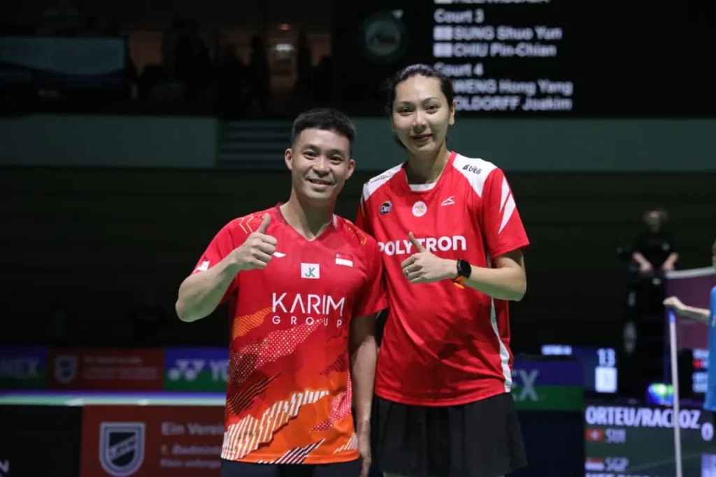 Terry Hee/Gloaria Widjaja resmi berpisah sebagai pasangan ganda campuran. (Foto: PBSI)