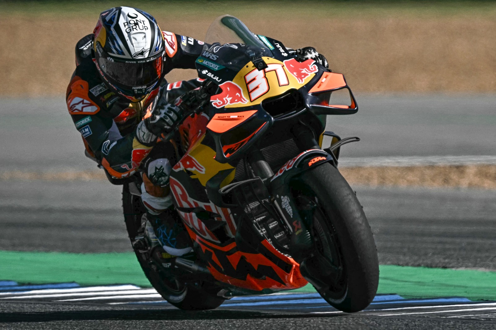 Penampilan Pedro Acosta pada balapan GP Thailand di Sirkuit Buriram.