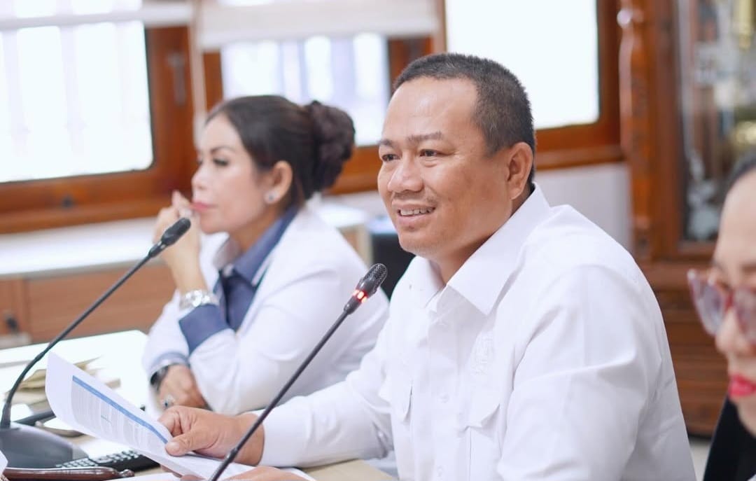 Ketua Komisi IV DPRD Balikpapan, Gasali dalam sebuah pertemuan.  &nbsp;