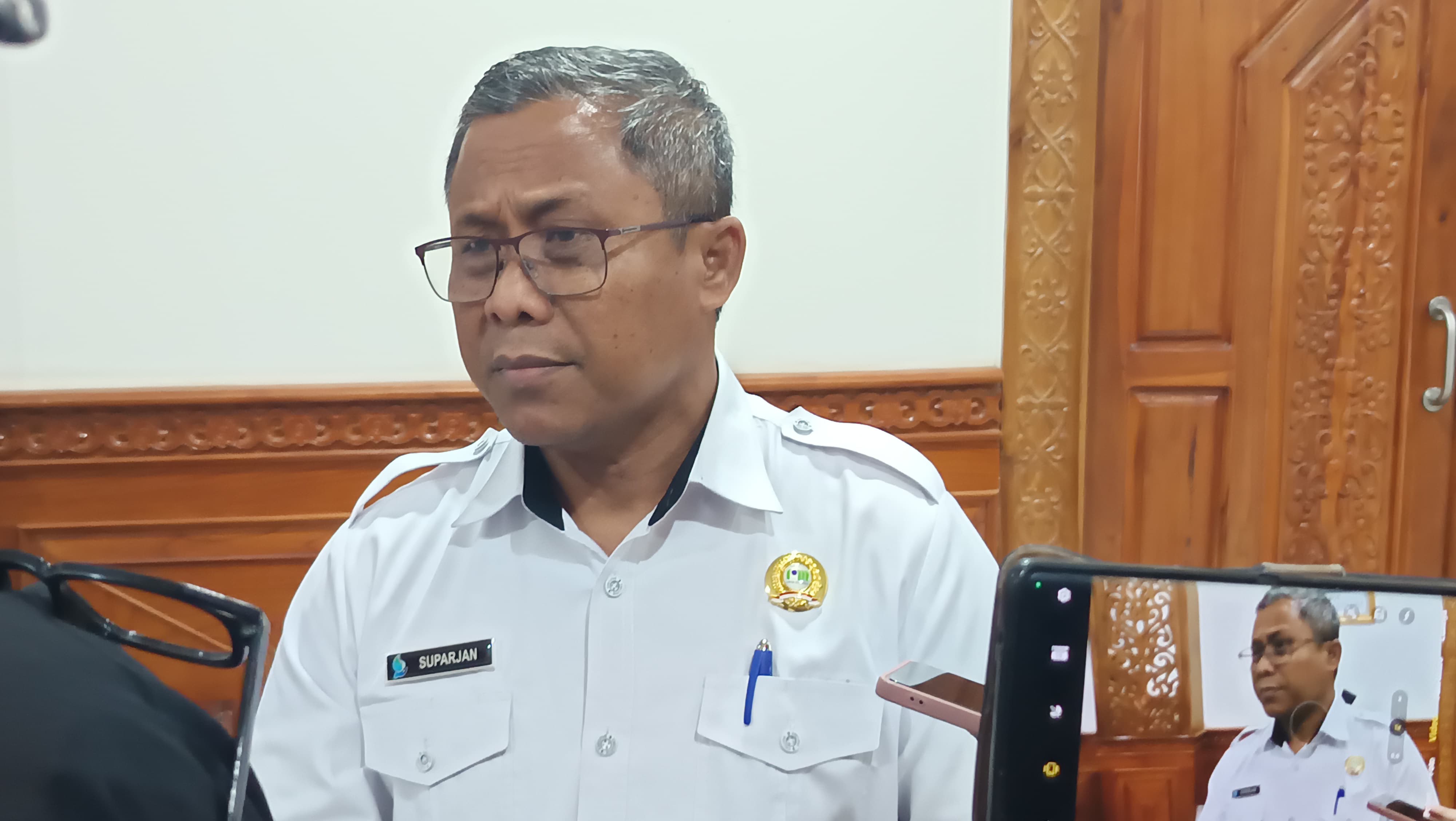 Direktur Utama Perumdam TTB Kutim, Suparjan