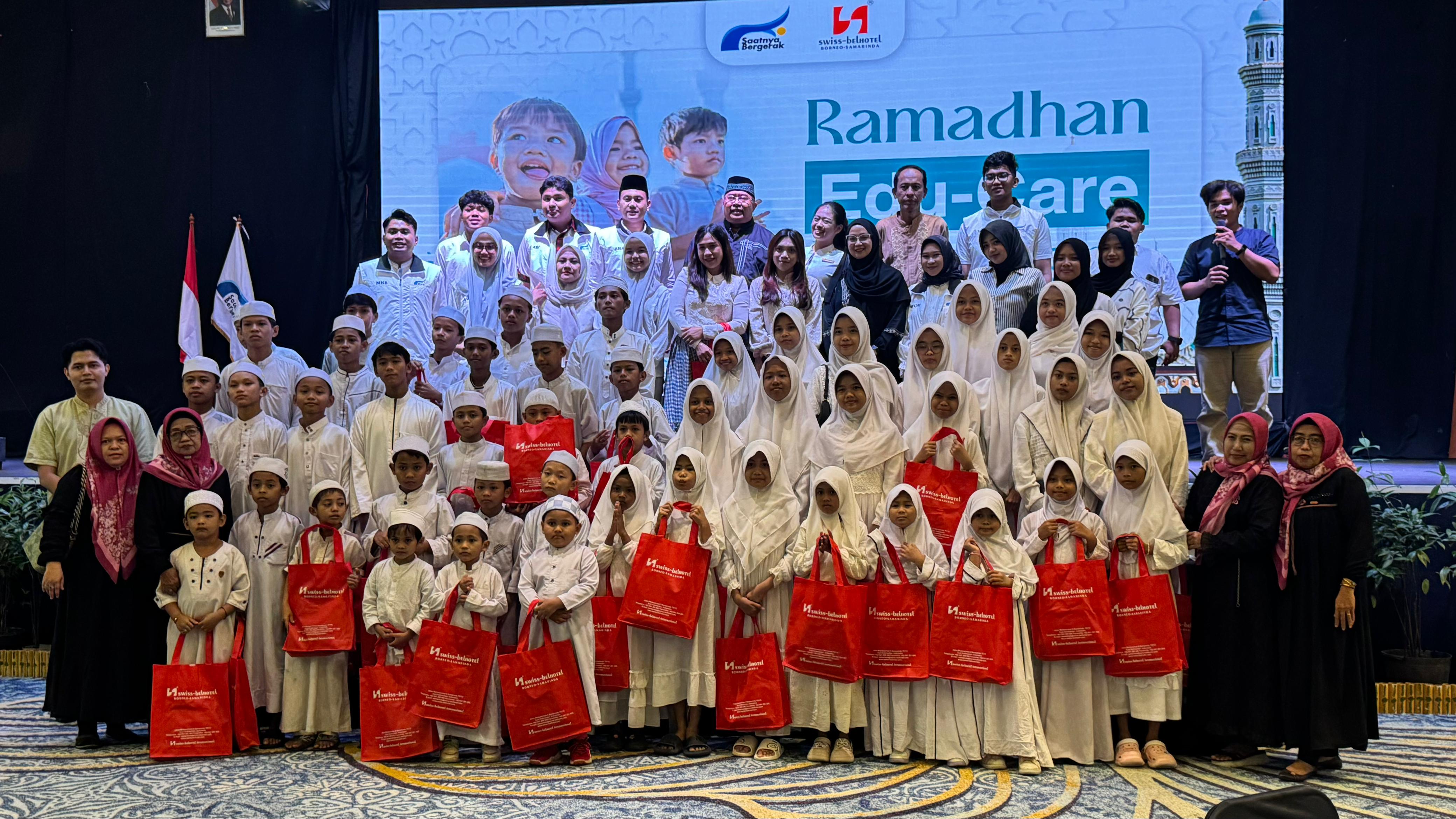 Dalam rangka HUT ke-21, Swiss-Belhotel Borneo Samarinda gelar program CSR &ldquo;Ramadhan Edu-Care Movement&rdquo; bersama Yayasan Saatnya Bergerak, hadirkan anak Panti Auhan Jendela Langit Samarinda.