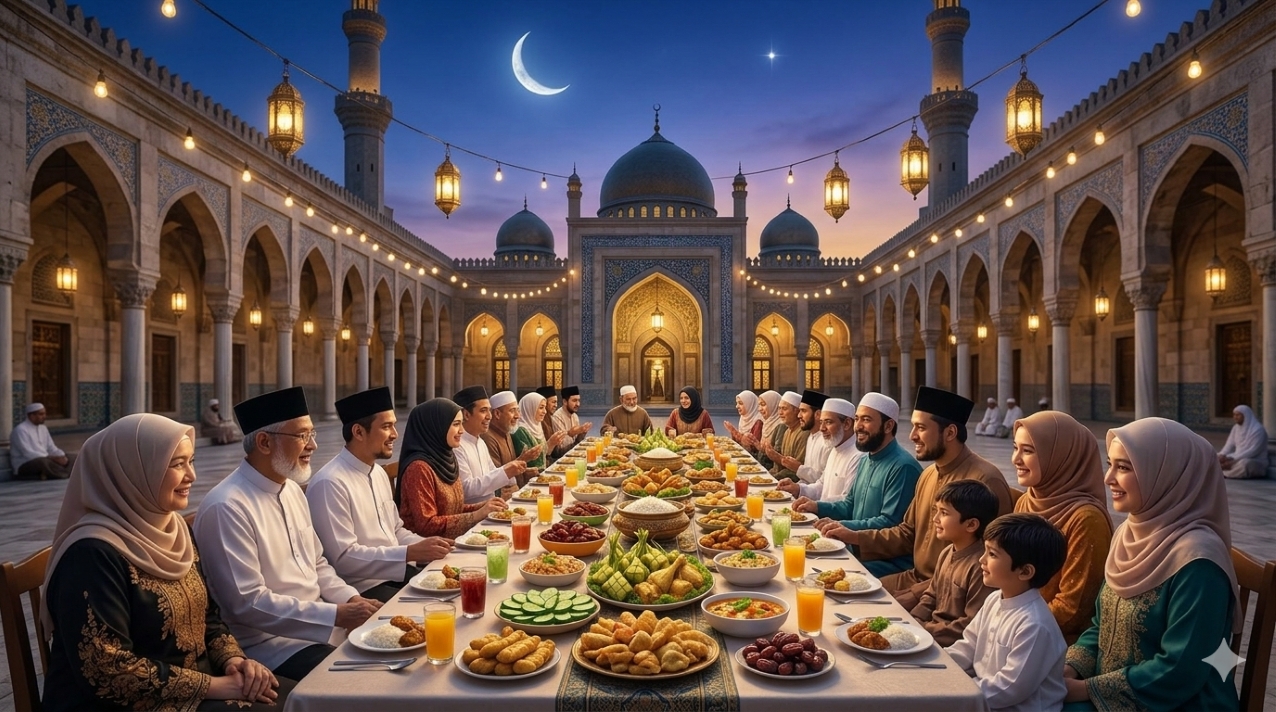 Jadwal buka puasa terakhir Ramadhan 1447 H Kota Bontang, Jumat 20 Maret 2026.