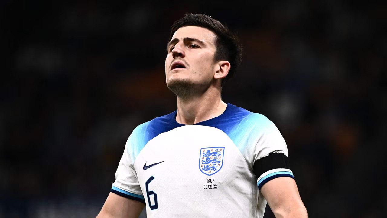 Harry Maguire kembali dipanggil Timnas Inggris. (Foto: AFP)