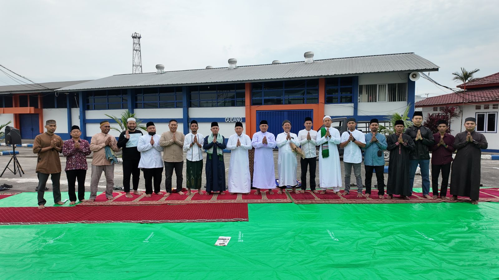 LANCAR: Pelaksanaan Salat Idulfitri 1447 Hijriah yang digelar Pimpinan Cabang Muhammadiyah (PCM) Samarinda Ilir berlangsung khidmat, Jumat (20/3). 