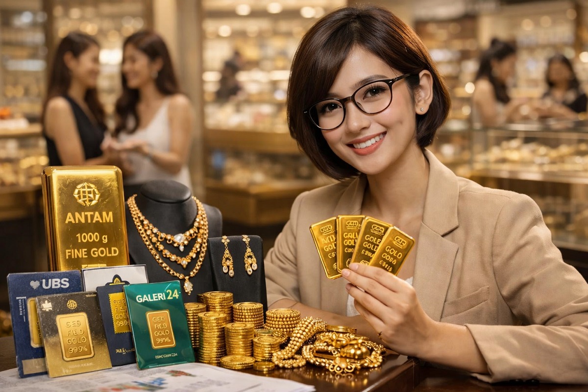 Prediksi harga emas hari ini Sabtu, 21 Maret 2026. 