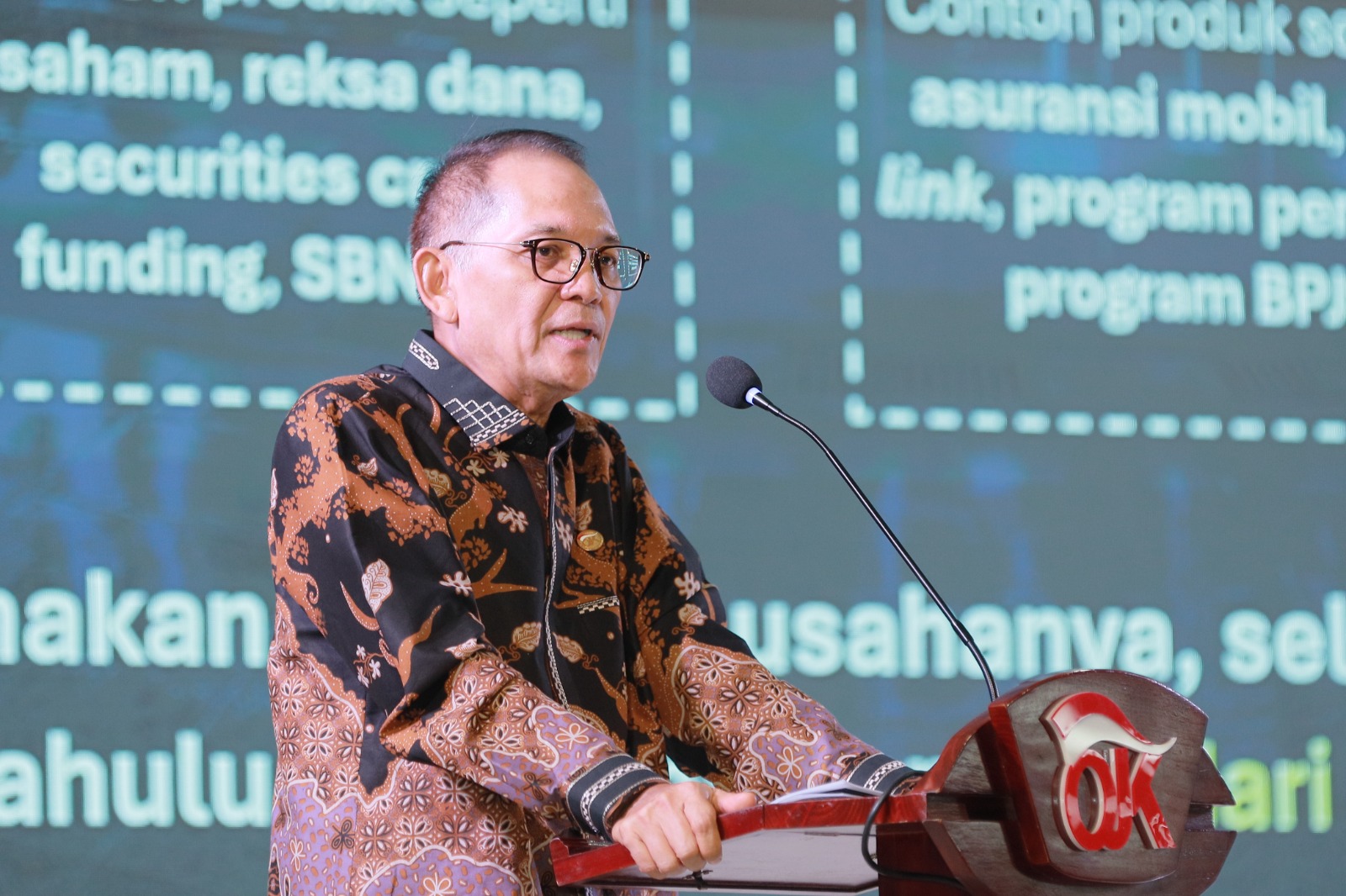 Kepala Eksekutif Pengawas Perasuransian, Penjaminan, dan Dana Pensiun (KE PPDP), Ogi Prastomiyono.