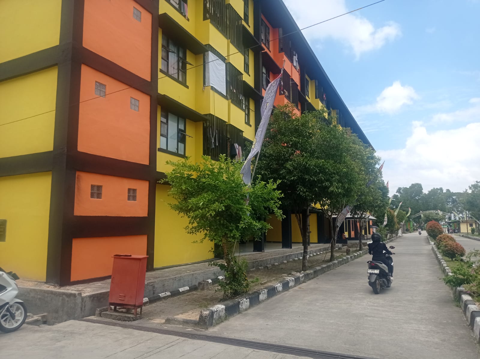 FASILITASI: Rusunawa Api-Api bisa menjadi hunian sementara bagi korban kebakaran di Berebas Tengah tanpa harus membayar selama tiga bulan. FOTO: ADIEL KUNDHARA/KP  