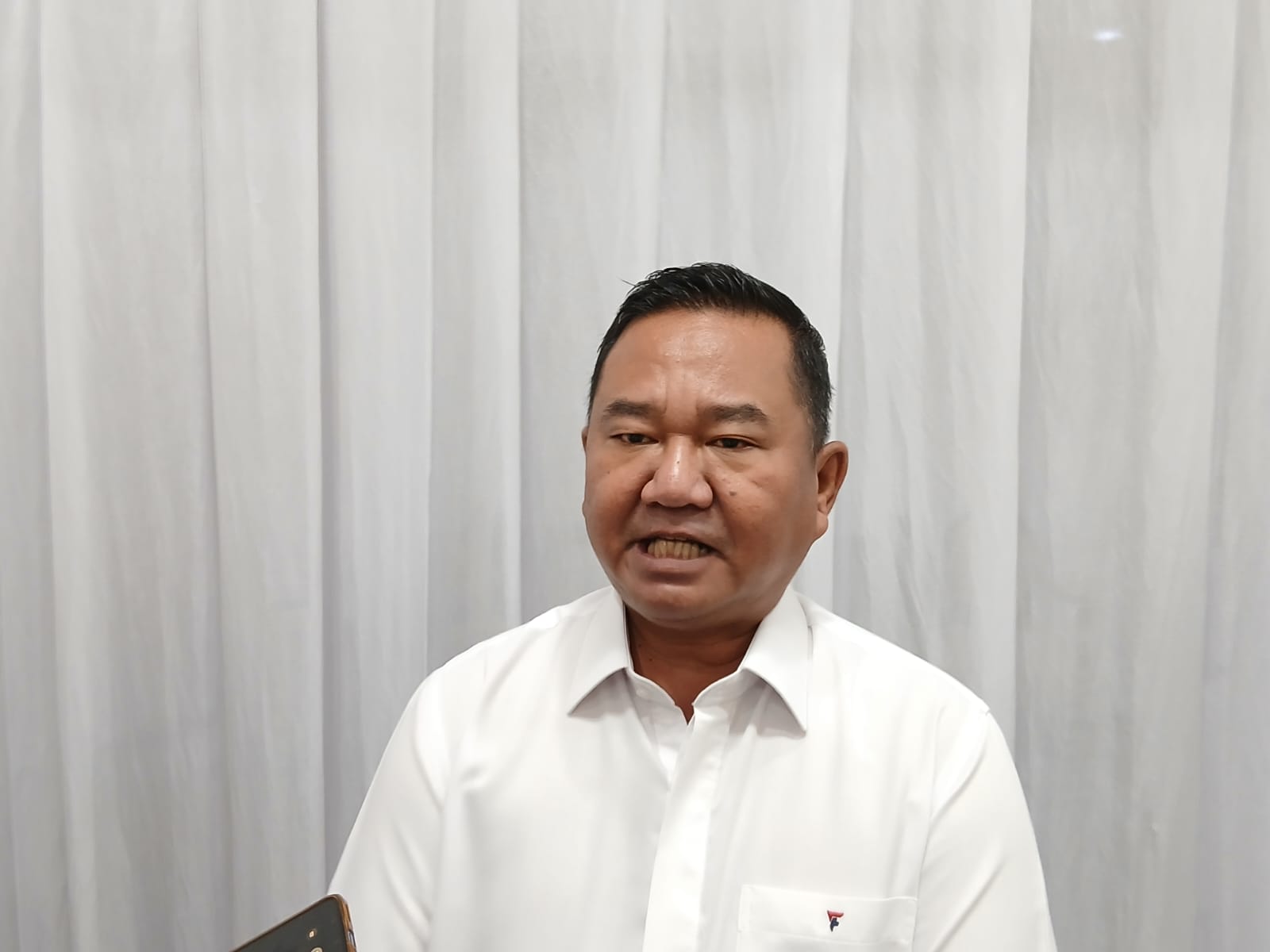 Wakil Ketua DPRD Kaltim, Ekti Imanuel. Ia menegaskan bahwa 160 judul usulan yang diajukan merupakan hasil penyaringan ketat Pansus yang diselaraskan dengan RPJMD Kaltim 2025&ndash;2030. (BAYU/KP)
