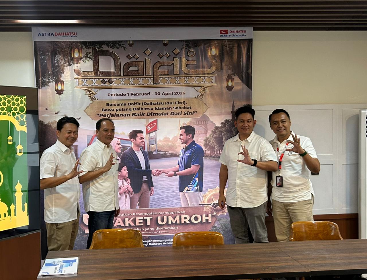PROMO MENARIK: Astra Daihatsu Motor menghadirkan insentif hingga hadiah umrah dalam mendongkrak penjualan kendaraan di awal tahun.  