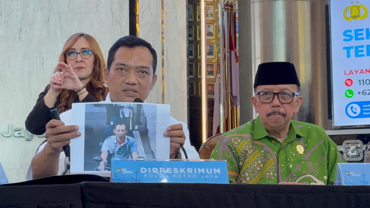 WAJAH: Kepolisian mengungkap wajah terduga pelaku penyiraman air keras ke Andrie Yunus, KontraS.