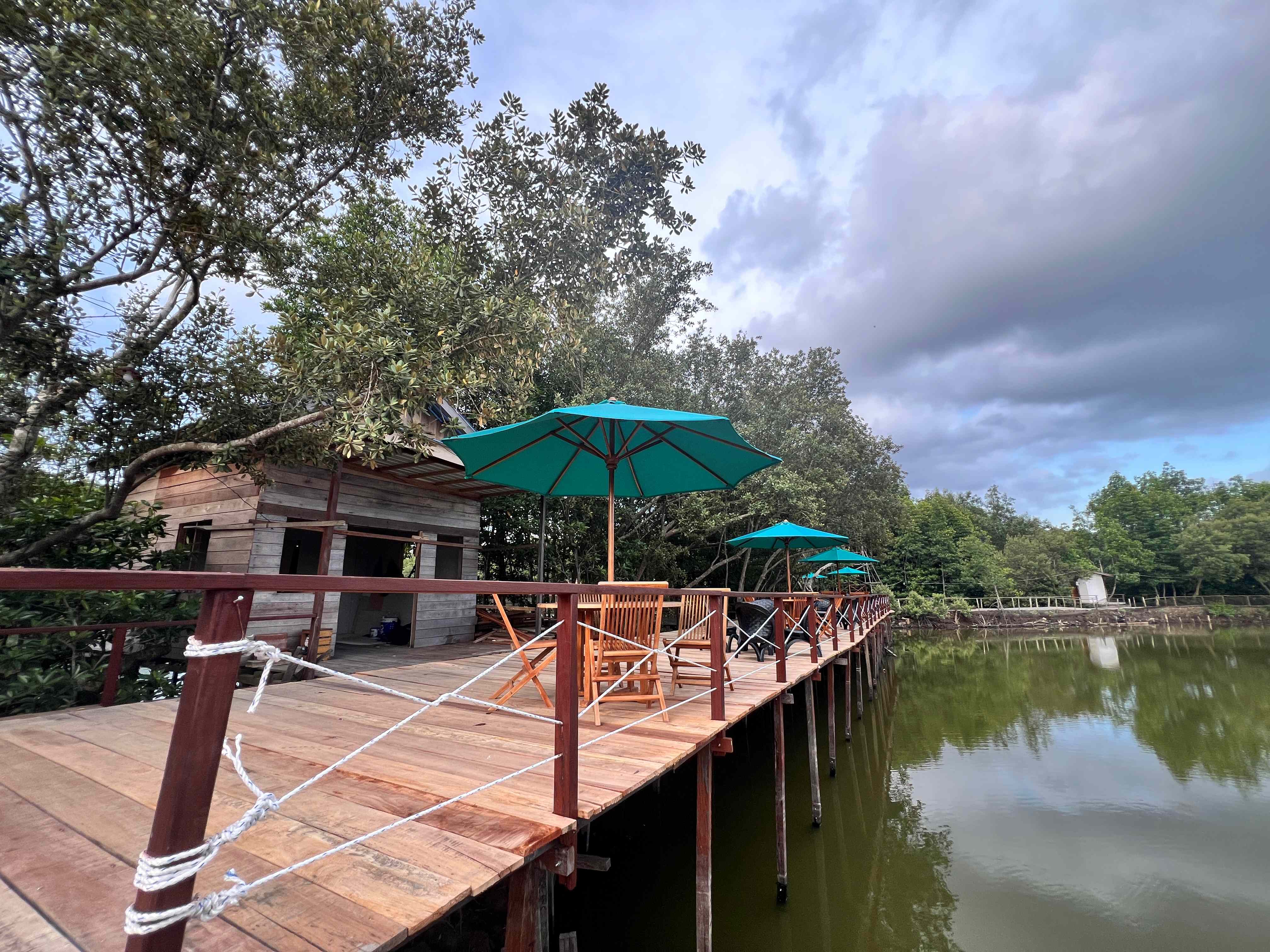 Wisata mangrove jadi salah satu destinasi favorit bagi wisatawan asing yang datang ke Balikpapan. (FOTO ROMDANI/KP)