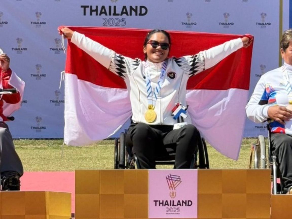 Teodora Audi Ayudia Ferrelly Essant berencana merenovasi lapangan latihan sederhana dari bonus ASEAN Para Games 2025.
