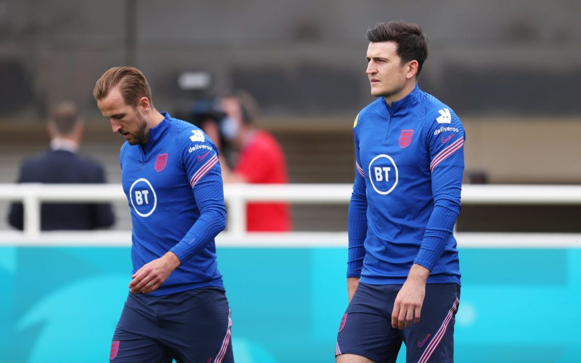 Harry Kane dan Harry Maguire.
