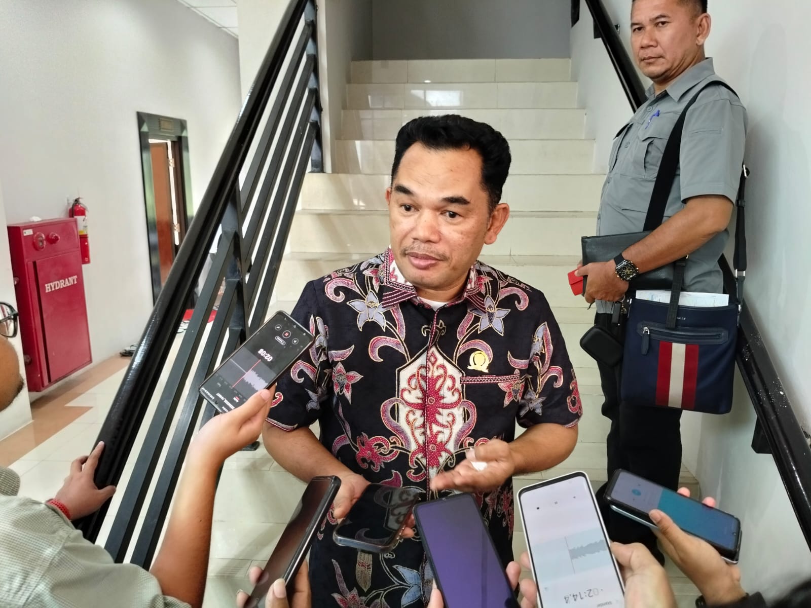  Ketua DPRD Kaltim Hasanuddin Mas'ud. (BAYU/KP)