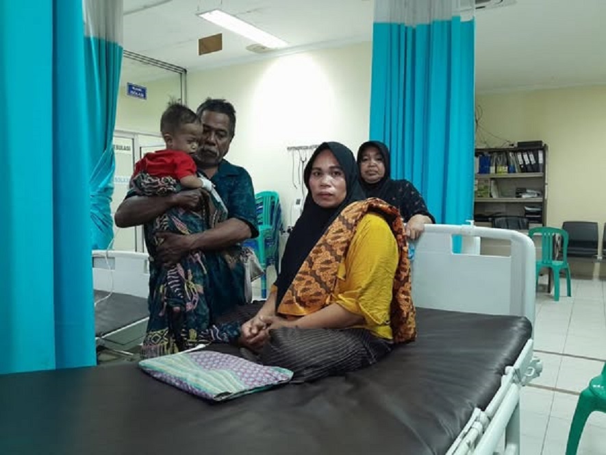 APRESIASI: Pasien rujukan asal Puskesmas Babulu, PPU beri apresiasi RSUD RAPB PPU yang telah membantu penanganan kesehatan.