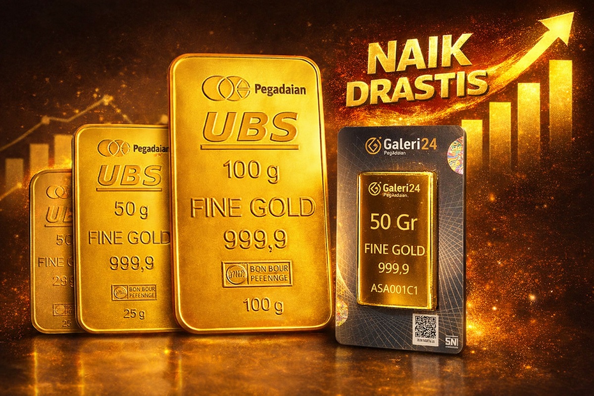 Harga Emas Galeri24 dan emas UBS Minggu, 29 Maret 2026.