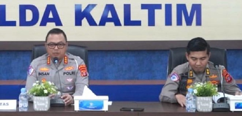 PENYEBAB LAKA: Kecelakaan di Kaltim saat Ramadan dan Idulfitri didominasi sepeda motor dan penyebab lainnya dipaparkan Ditlantas Polda Kaltim.