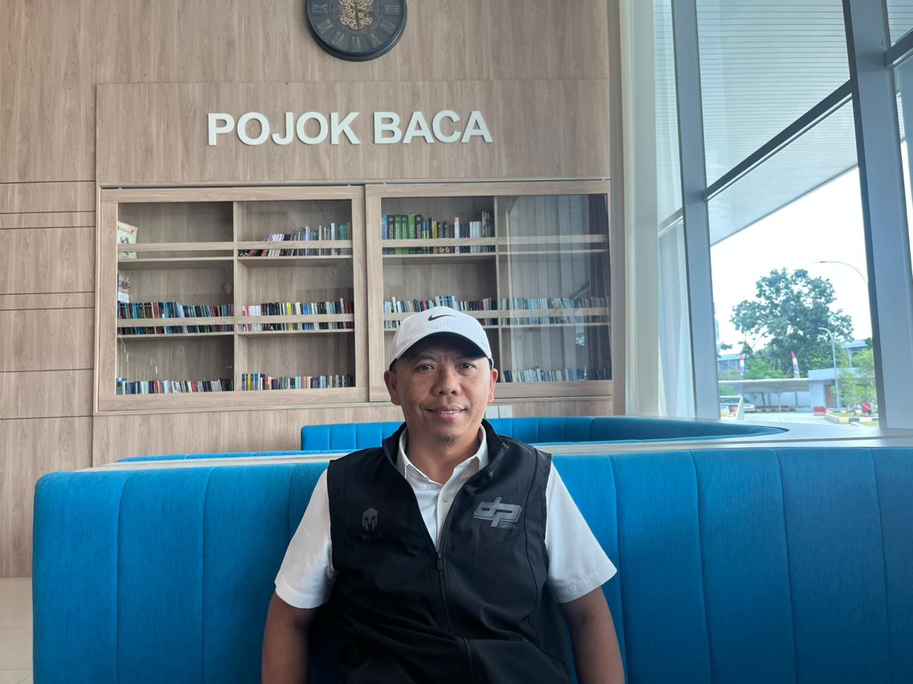 Kepala Bidang Pembinaan Prestasi Dispora Kaltim, Rasman Rading. 