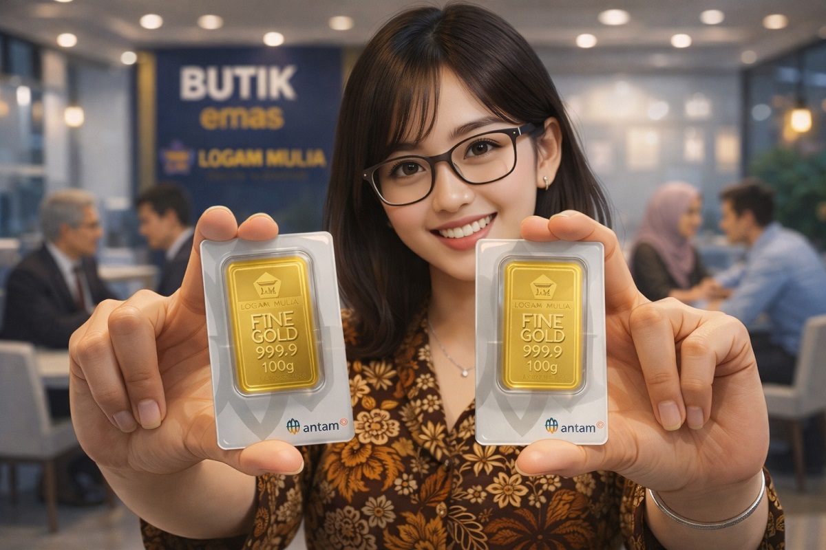 Harga emas Antam hari ini, Senin (30/3/2026).