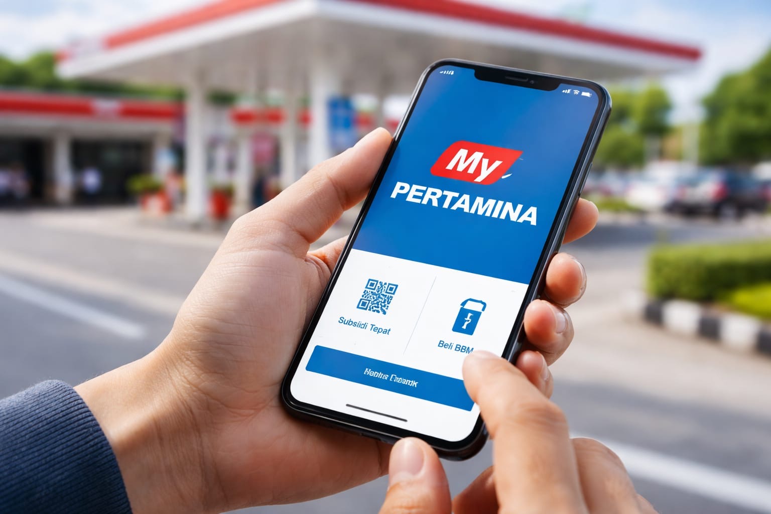 Ilustrasi daftar My Pertamina.