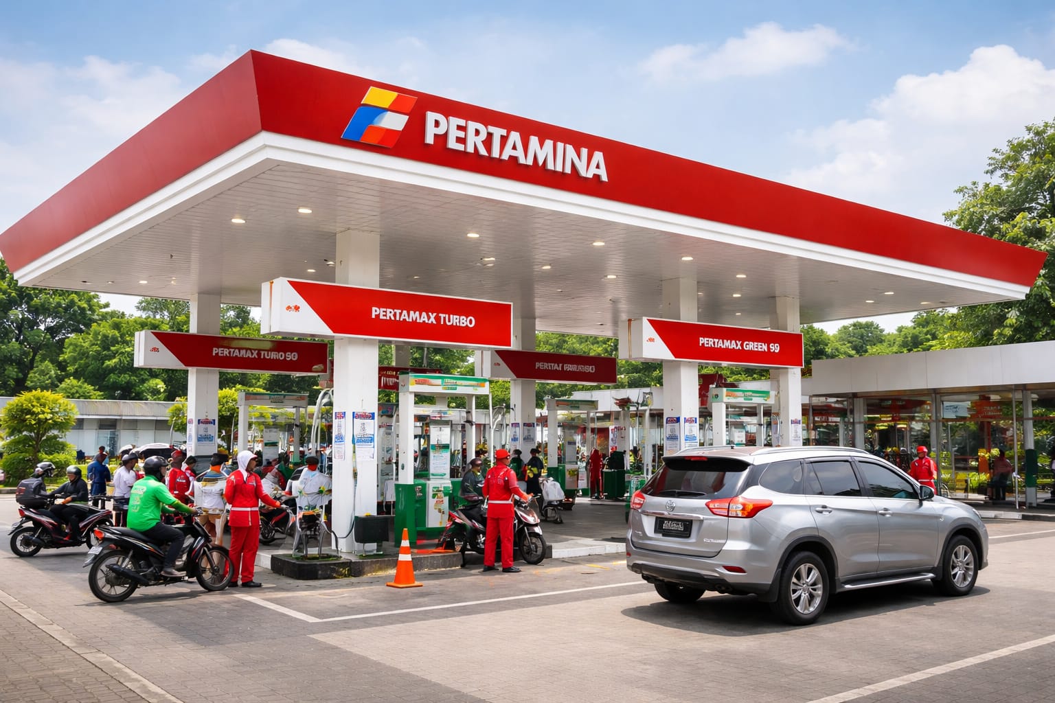 Ilsutrasi. heboh harga BBM dikabarkan naik per 1 April.