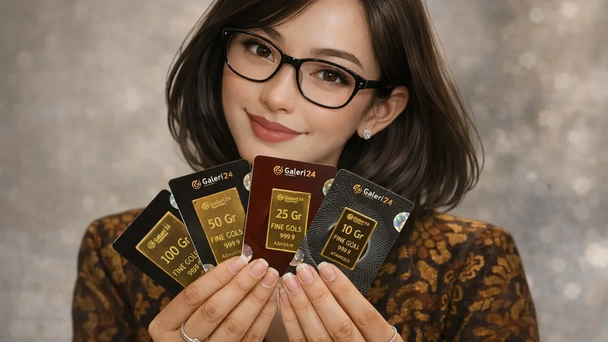 Harga Emas Galeri24 dan emas UBS Selasa, 31 Maret 2026. Generate AI