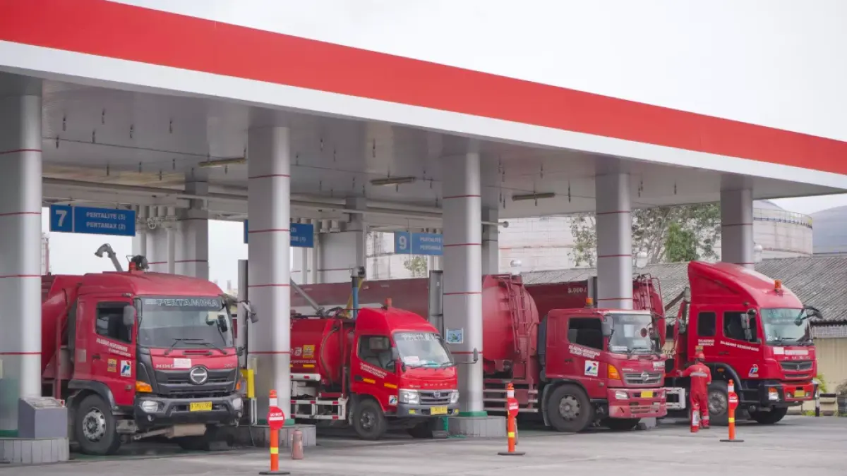 Ilustrasi BBM Pertamina.