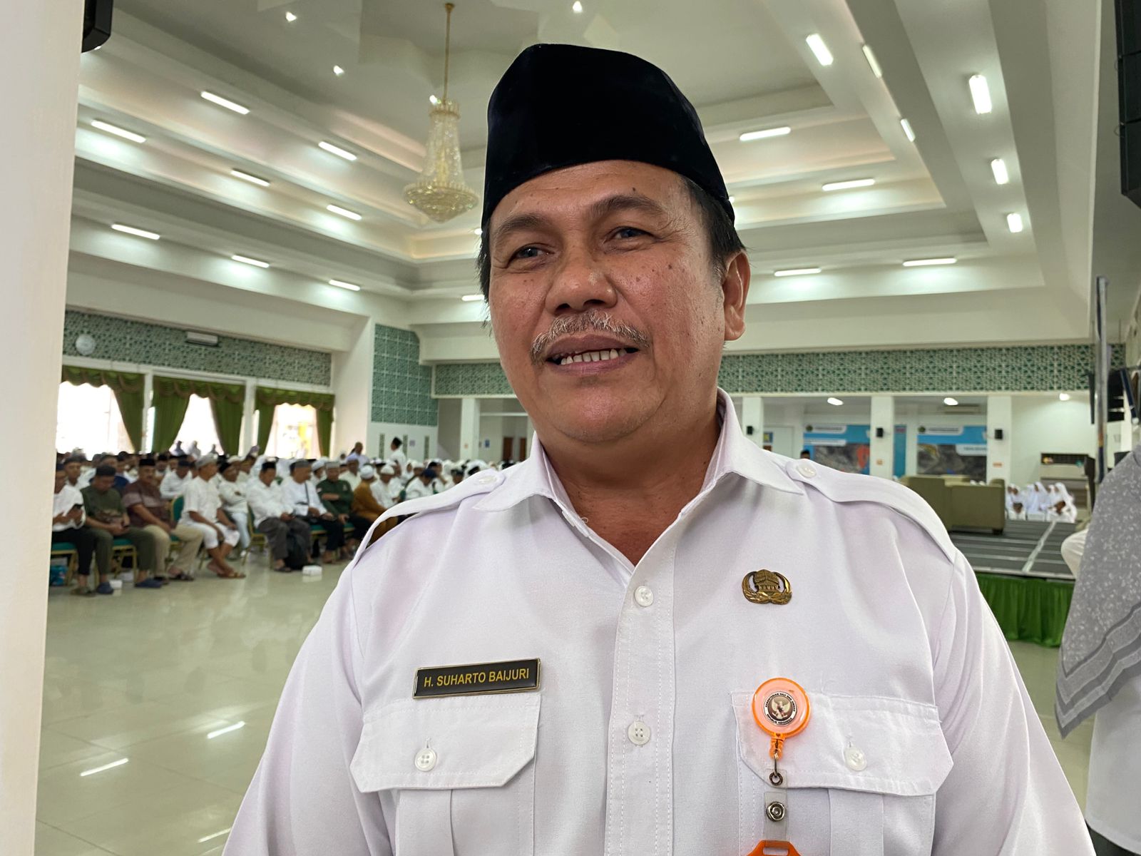 Kepala Kantor Kementerian Haji dan Umrah (Kemenhaj) Balikpapan Suharto Baijuri