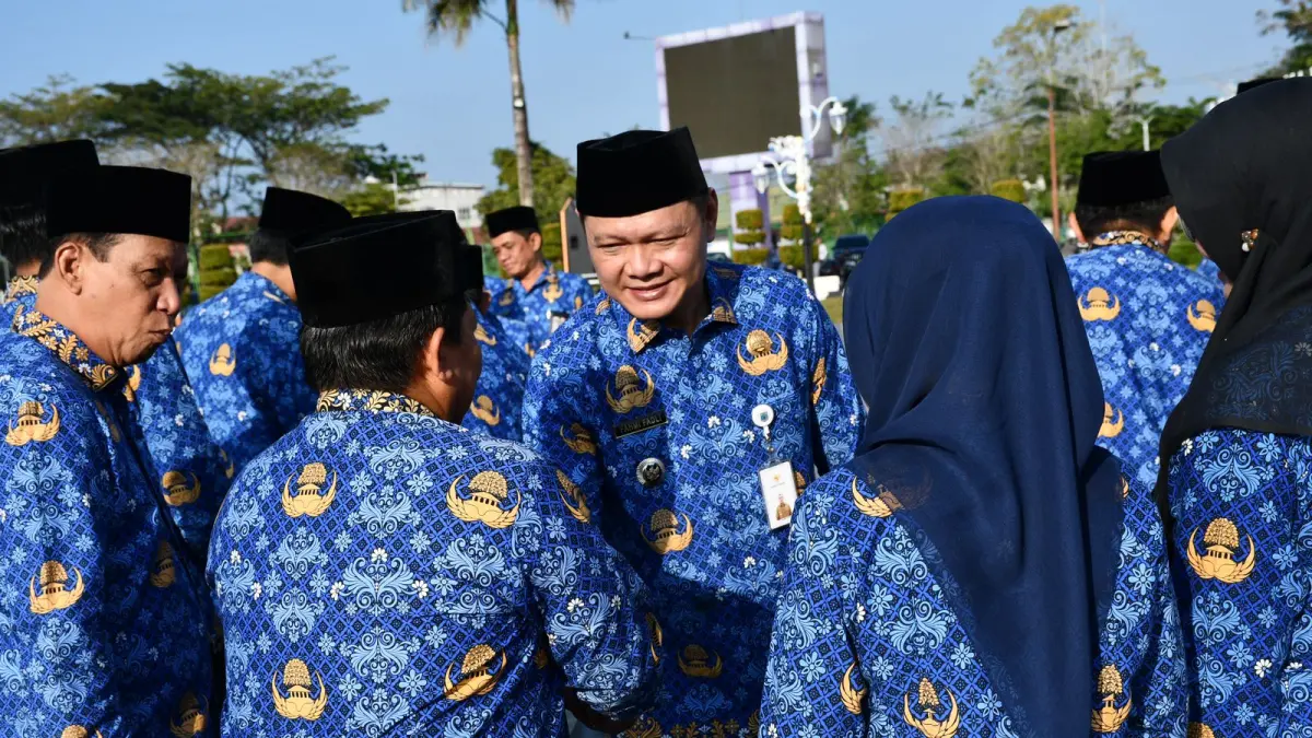 ASN: Tiga nama akan dilantik mengisi jabatan eselon II Pemkab Paser pada 6 April mendatang. (NAJIB/KP)