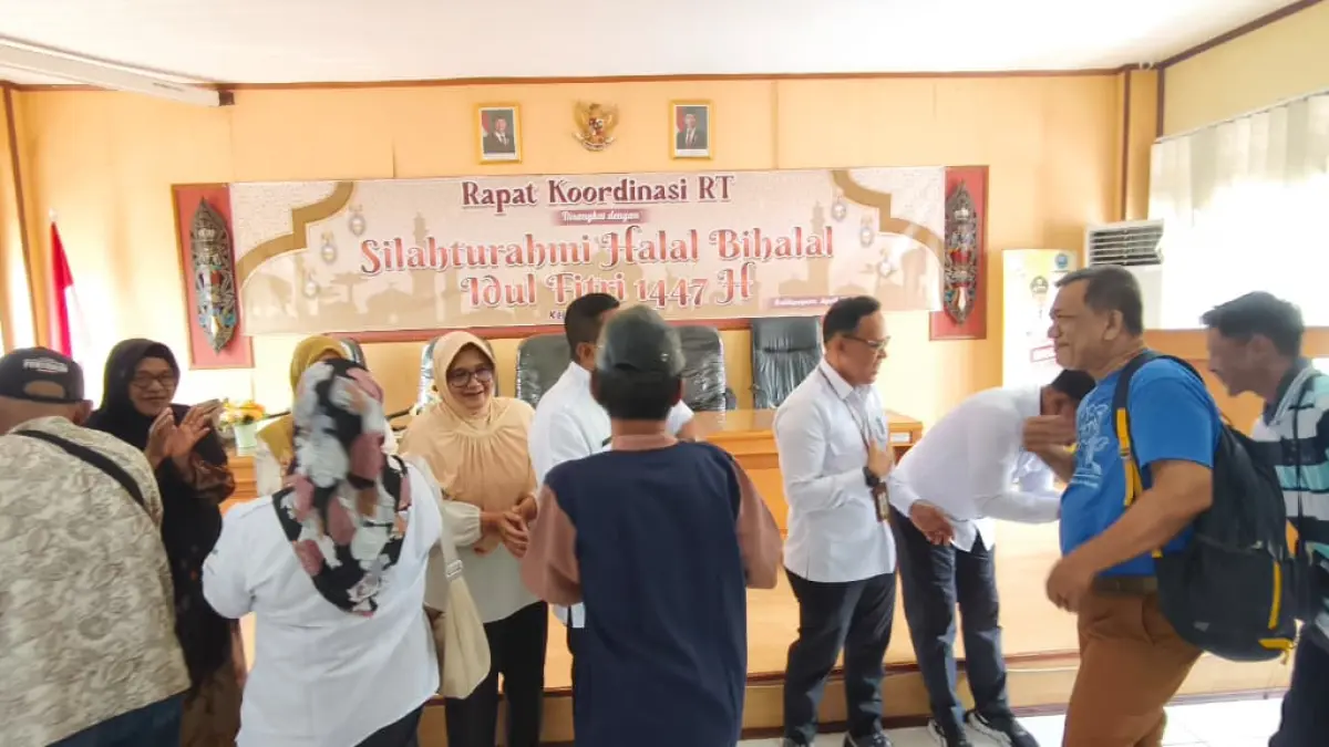 Masih dalam perayaan Idulfitri, kegiatan dirangkai dengan halalbihalal untuk memperkuat silaturahmi.