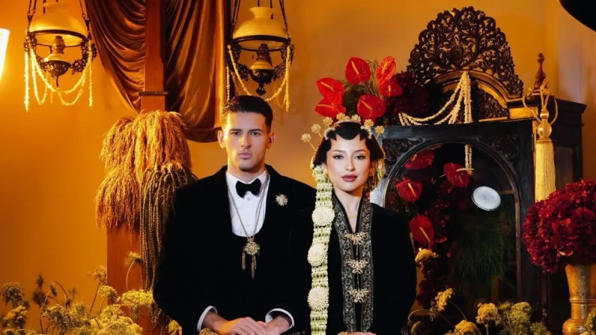 Potret prewedding Justin Hubner dan Jennifer Coppen, Rabu (1/4/2026).