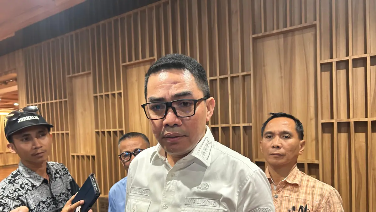 TEGASKAN: Andi Harun menyampaikan hasil seleksi calon sekda Kota Samarinda di Balaikota Samarinda, Rabu (1/4). IST/KP