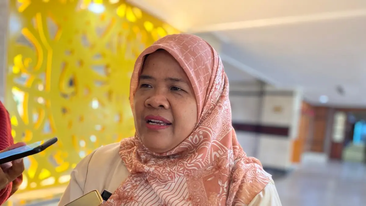 

WASPADA: Kepala Dinas Kesehatan Balikpapan Alwiati memberi pernyataan soal meningkatnya kasus campak di Balikpapan.