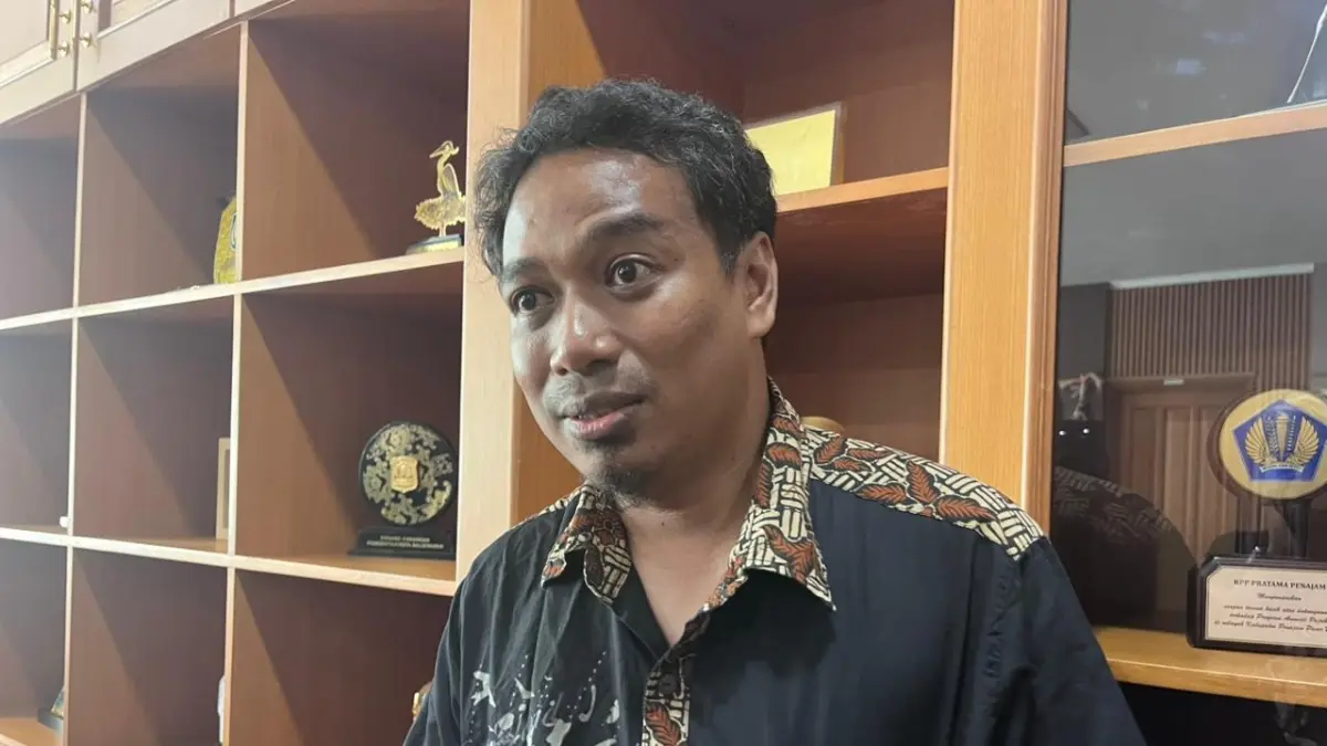 Ketua Himpunan UMKM Taman Alun-Alun (HUTA), Muh Pramanta Dwi Nopriandy.