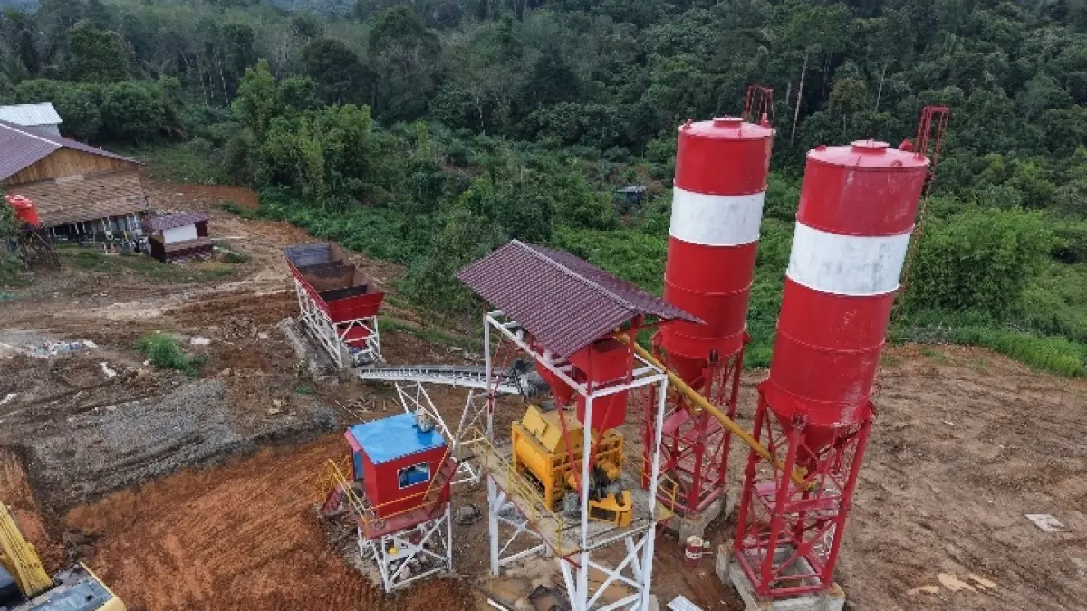 Batching plan milik PT Bumi Karsa ini ditargetkan pertengahan April mulai operasi beroperasi. (IST)

&nbsp;




&nbsp;