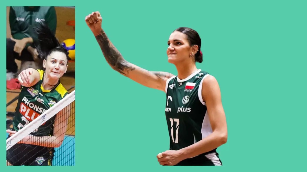 Outside hitter Gresik Phonska Plus Pupuk Indonesia, Annie Valentine Mitchem, berhadapan dengan outside hitter baru Jakarta Popsivo Polwan, Malwina Smarzek, dalam final four Proliga 2026 di Jawa Pos Arena, Surabaya, malam nanti (3/4). (ALFIAN RIZAL/JAWA POS-VNL)