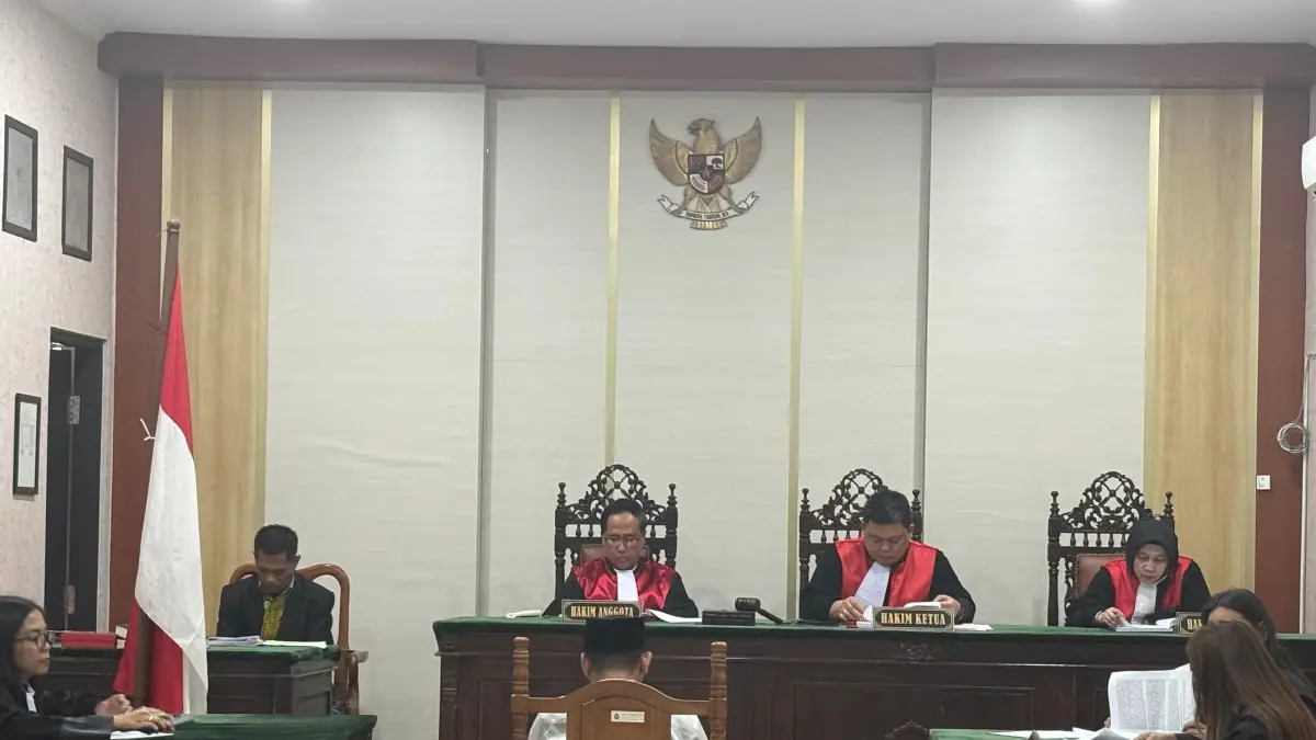 Sidang dugaan penipuan perjalanan haji di Pengadilan Negeri Samarinda, Kamis (2/4/2026). (ist)