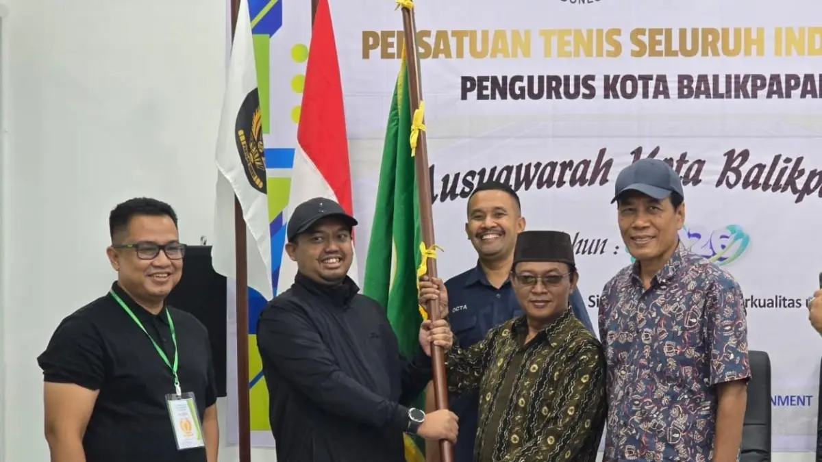 Jundi Rahmad Danny resmi menjabat sebagai ketua Pelti Balikpapan. (Foto: Okta/KP)
