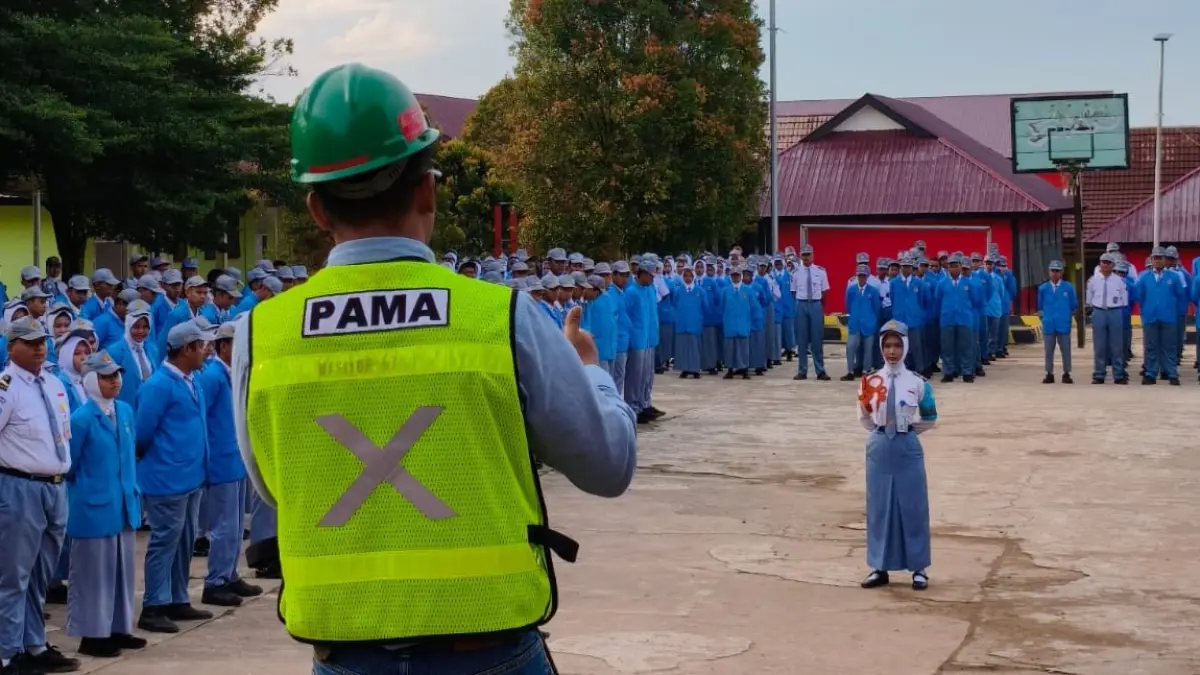 PERSIAPKAN PUTRA DAERAH: Ada empat sekolah binaan dalam program PAMA Safe School. Mulai dari Sangatta hingga Bengalon. 