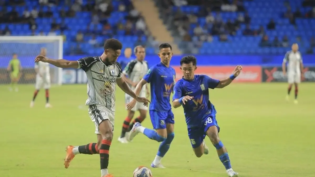 Persiba kalah dari Persipura Jayapura dengan skor 0-1. (Foto: Fuad/KP)