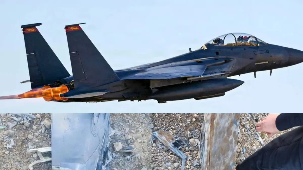 


Pesawat tempur F-15E Strike Eagle milik Angkatan Udara Amerika Serikat. Dua kursi F-15E Strike Eagle ditemukan setelah ditembak jatuh oleh sistem pertahanan udara Iran.
