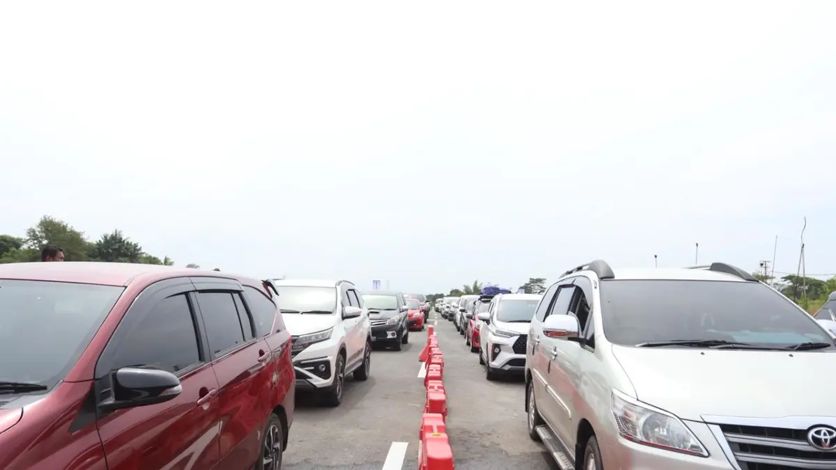 Tol IKN saat operasional. (FOTO ANGGI PRADITHA/KP)